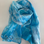 SILK SCARF " POMEGRANATE"